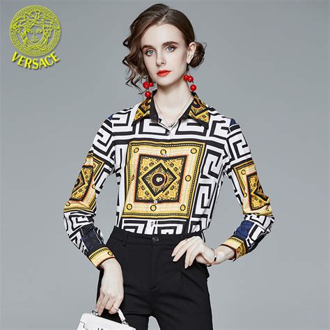 fake versace long sleeve shirt|buy versace t shirts online.